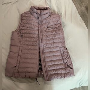 Columbia Quilted 650 Down Vest - Dusty Mauve/Lavender